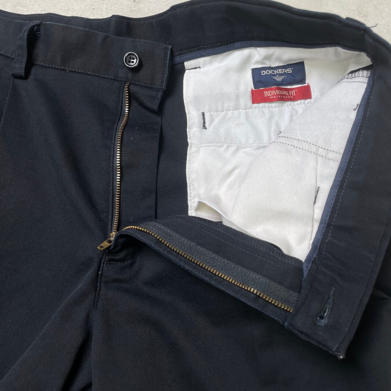00年代 DOCKERS ドッカーズ 2タック チノパン INDIVIDUAL FIT 00年代 DOCKERS ドッカーズ 2タック チノパン INDIVIDUAL FIT