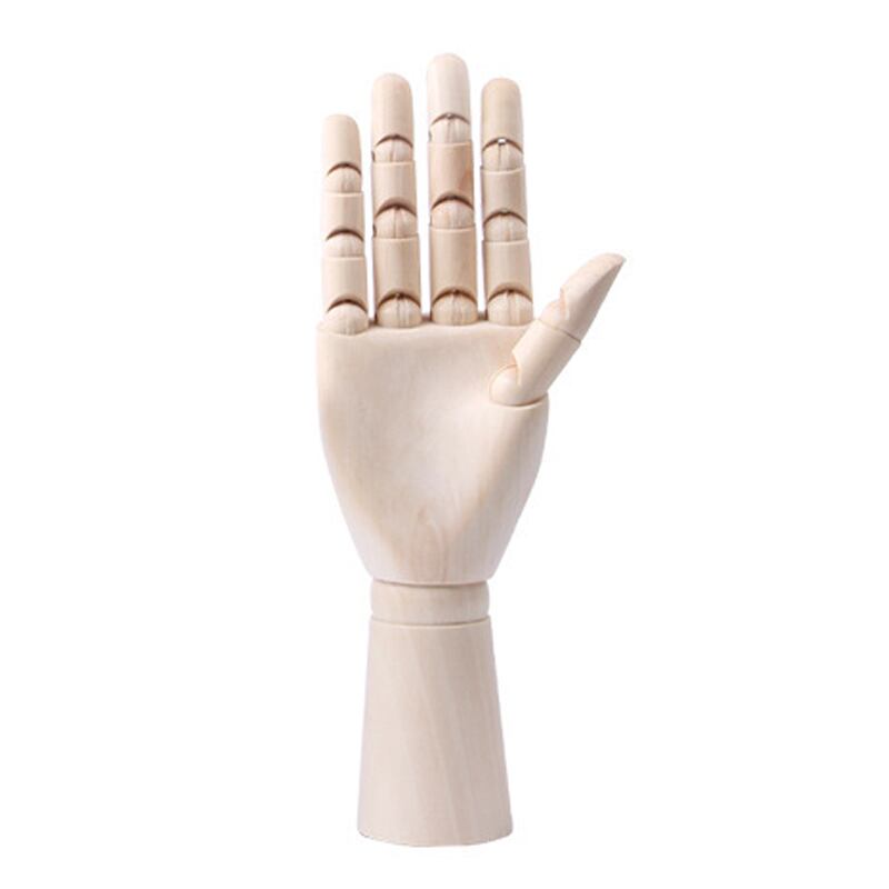 木製ハンドモデル 右手12インチ