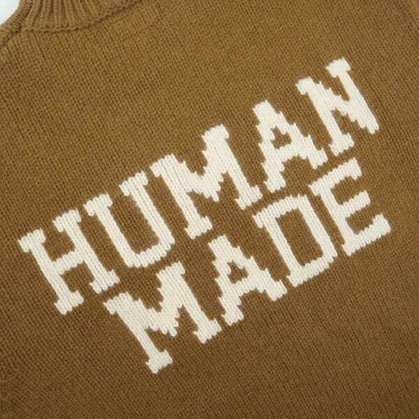 メンズ HUMAN HOPE LOW GAUGE KNIT Lサイズ