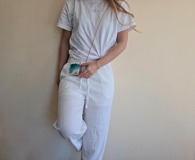 506.オーシャンレジンアート 海のミニバッグ