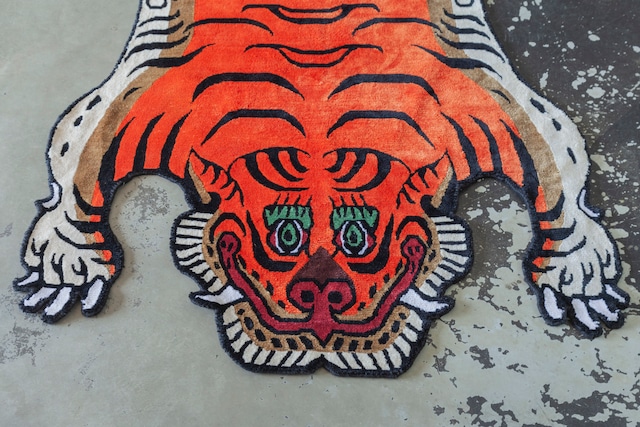 Tibetan Tiger Rug 《Lサイズ•シルク014》チベタンタイガーラグ