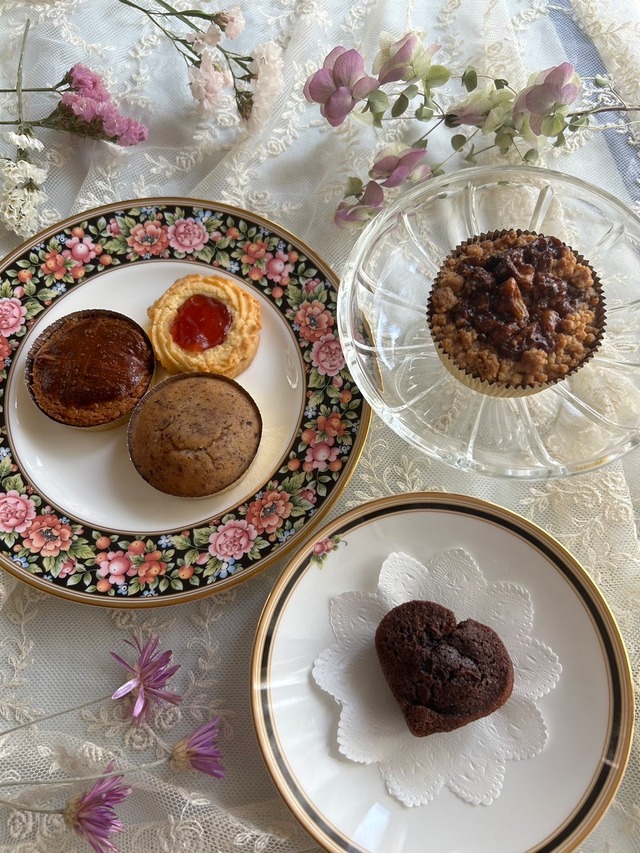 ✨母の日焼き菓子＆ドライフラワーミニブーケギフト✨