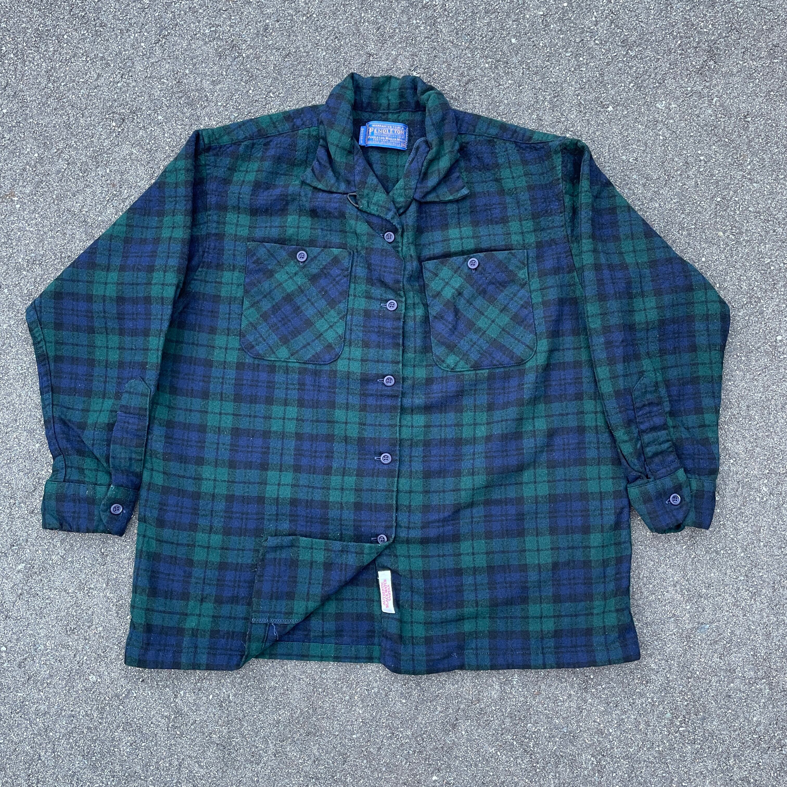 50s PENDLETON Wool Board Shirt / vintage ビンテージ ペンドルトン