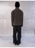 UNDERMINE Wool Alpaca Zip Jacket