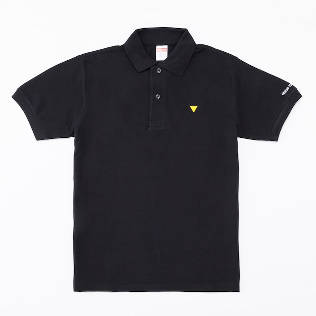 ▽ロゴ ポロシャツ〈ブラック〉/ Polo Shirt <black>