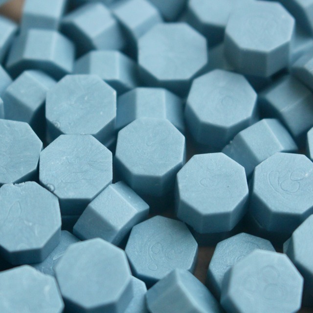 【New】シーリングワックス Pigeon blue【35g】