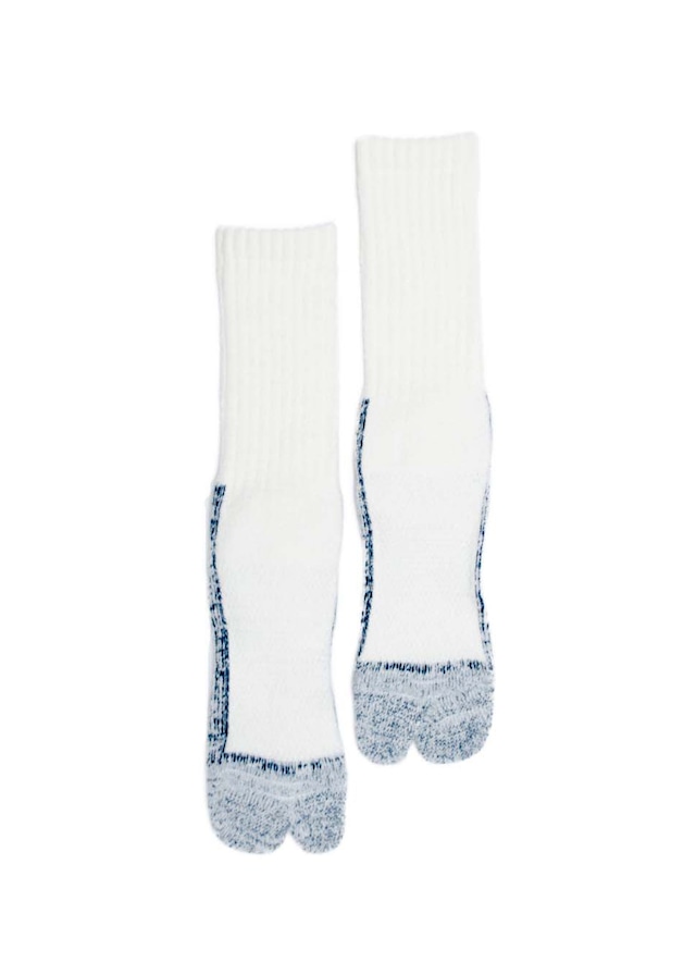 84N Wool Long  Socks (White)