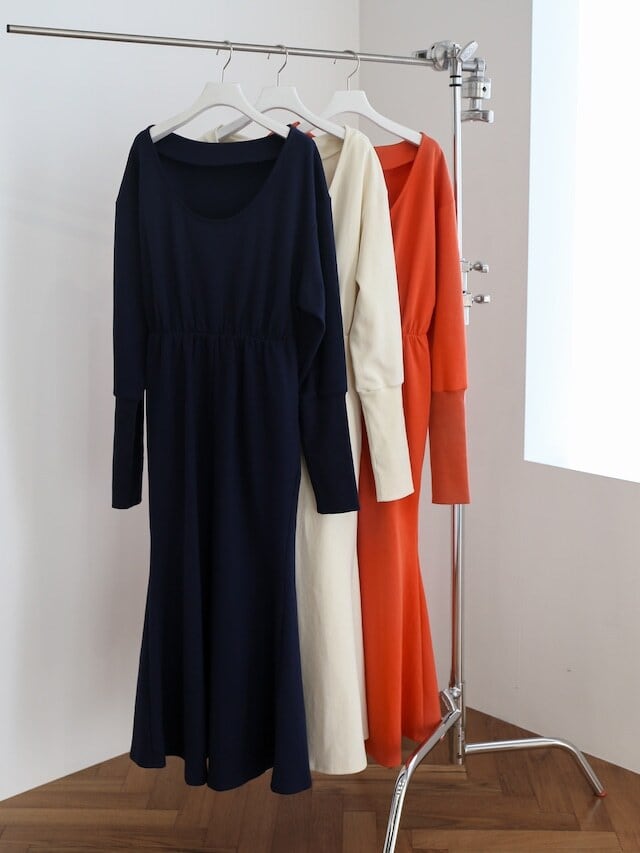 back open cutandsew onepiece | Katrin TOKYO