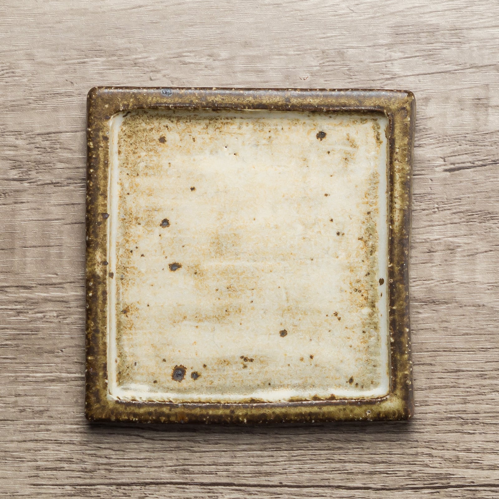 角平小皿（銘々皿） ／くるり窯