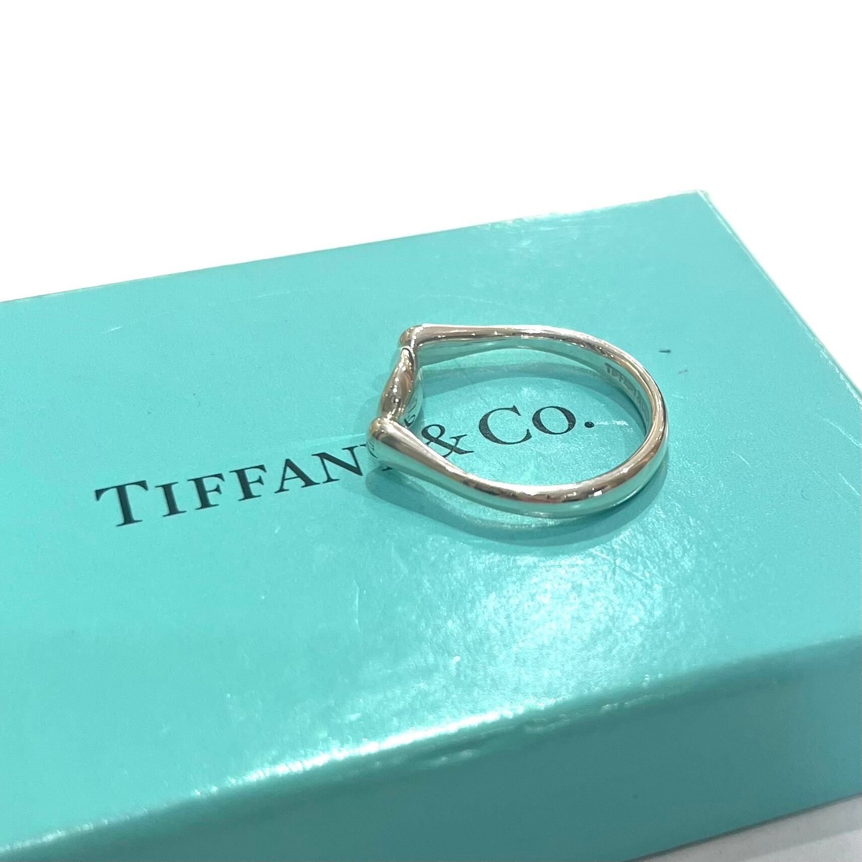 希少サイズ【TIFFANY&CO.】 2133 【14号】 エルサ・ペレッティ ビーン