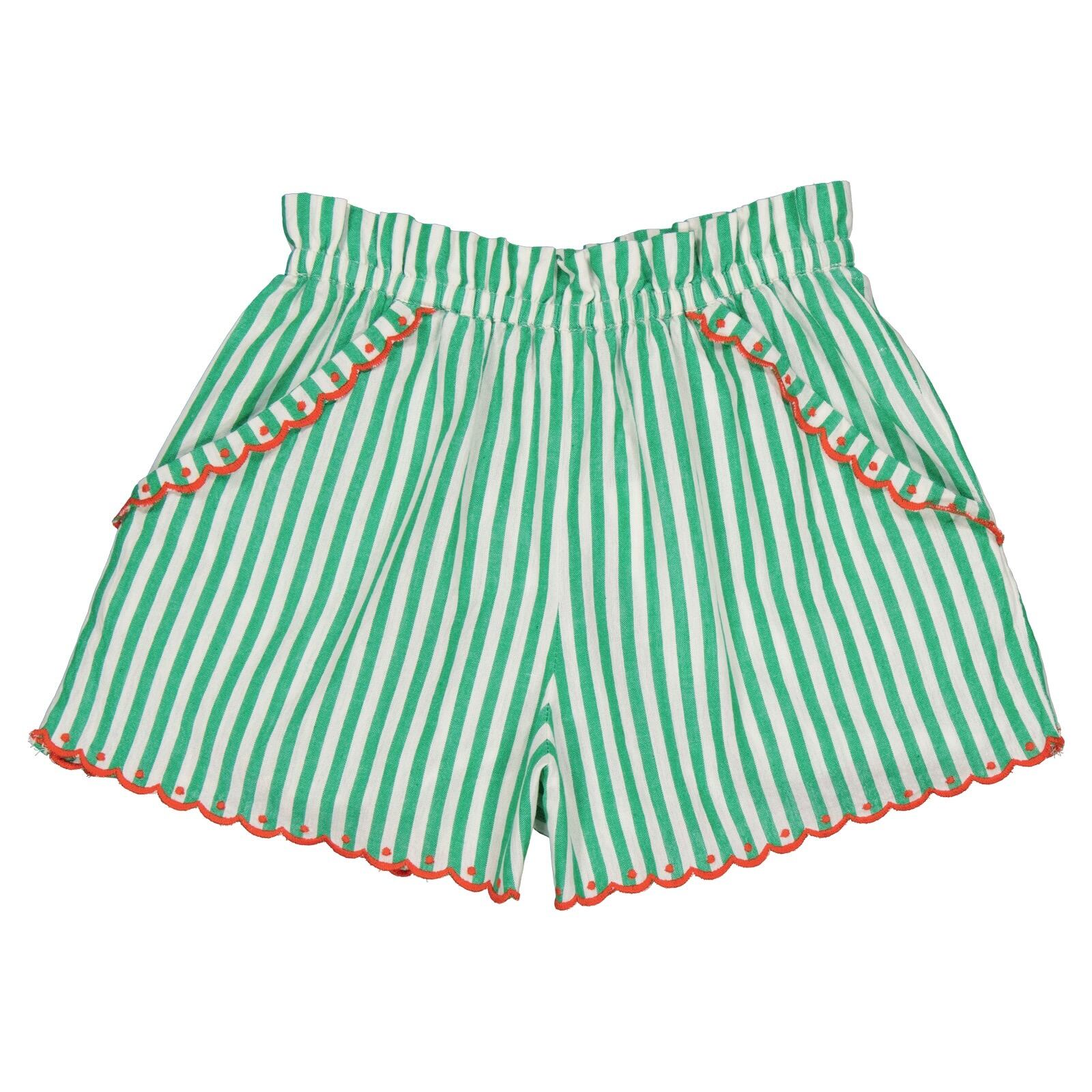 《hello Simone 2024SS》Ourson short / Stripes Green
