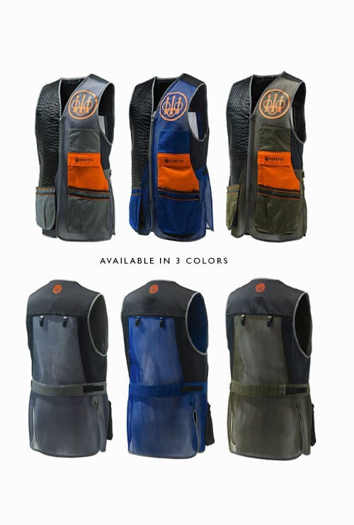 ベレッタ スポーティング EVO ベスト(ブルー)/Beretta ベレッタ スポーティング EVO ベスト(ブルー)/Beretta
