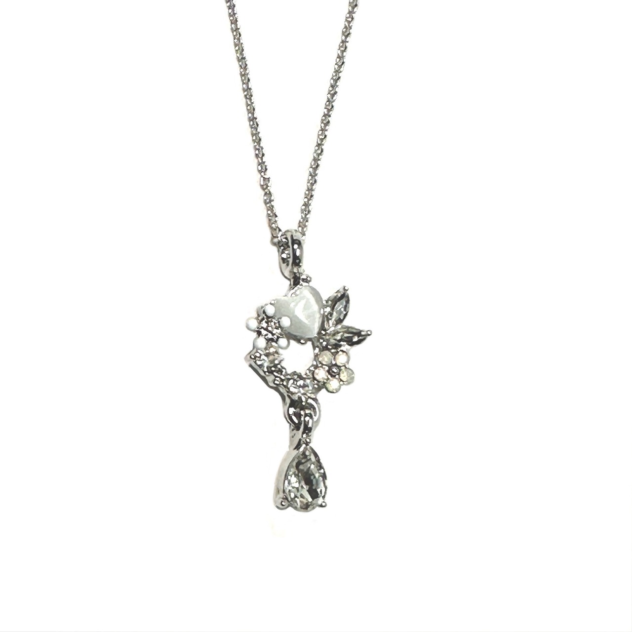 ハートサークルネックレス