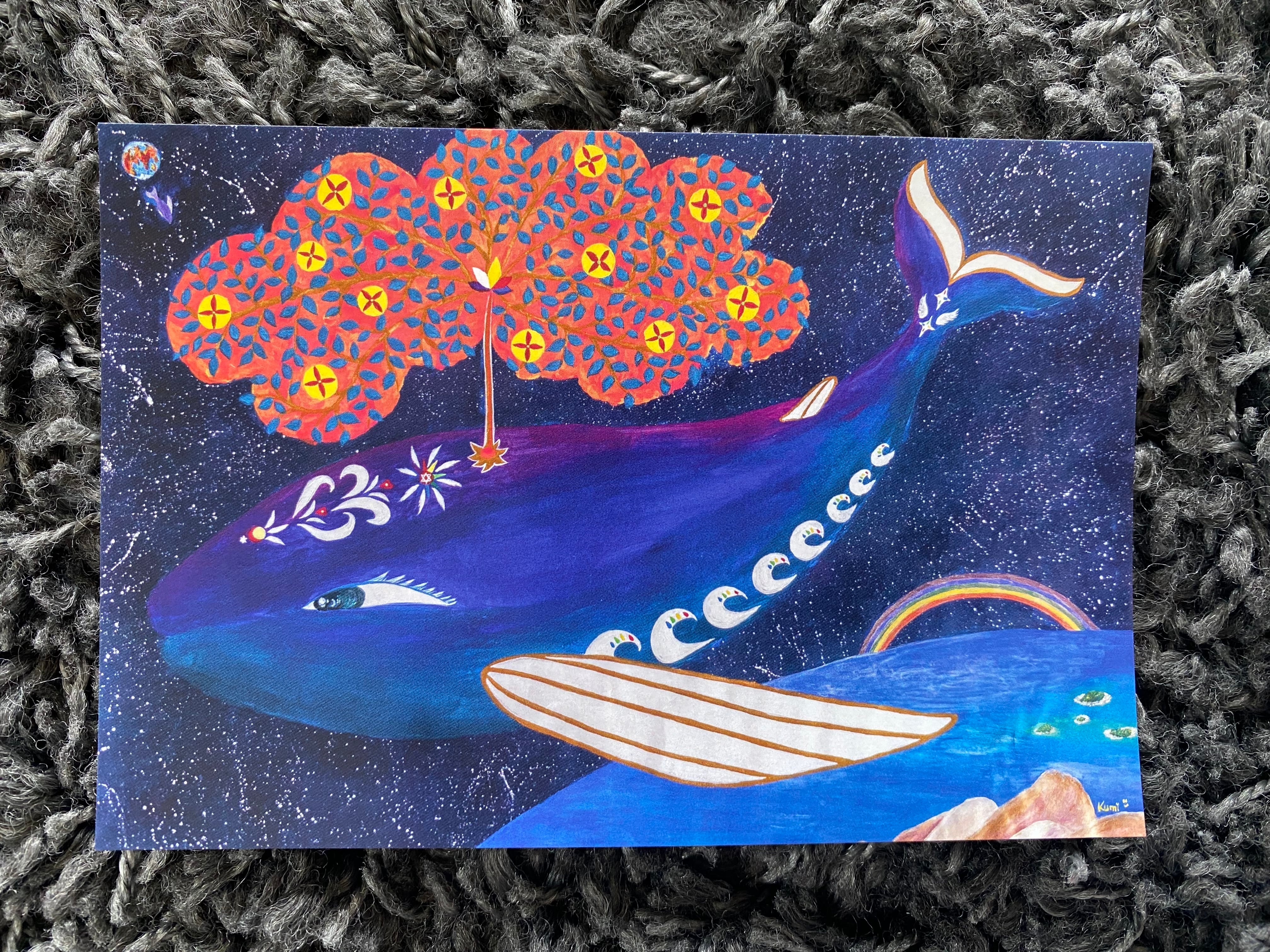 スピリチュアルアート・ポストカード 4枚セット | kumi happy art