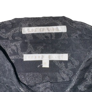 vintage 1990’s PERRY ELLIS silk × cotton shirt