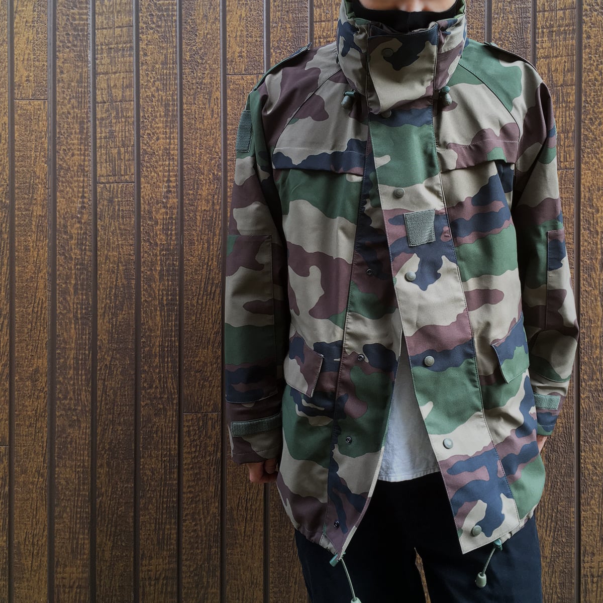 DEADSTOCK FRENCH ARMY CCE CAMO GORE-TEX FIELD JACKET ］フランス軍