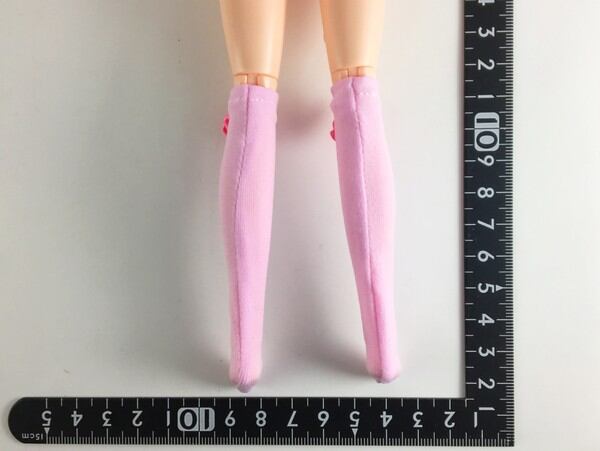 ドールアクセサリ 1/6 女性用 靴下 ストッキング ピンク BS232 - 画像2
