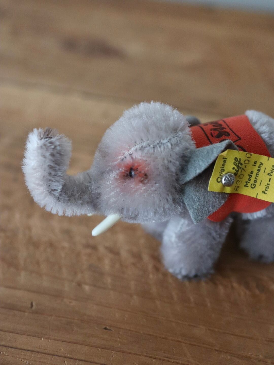 ヴィンテージ シュタイフ ゾウ Steiff Elephant 7㎝