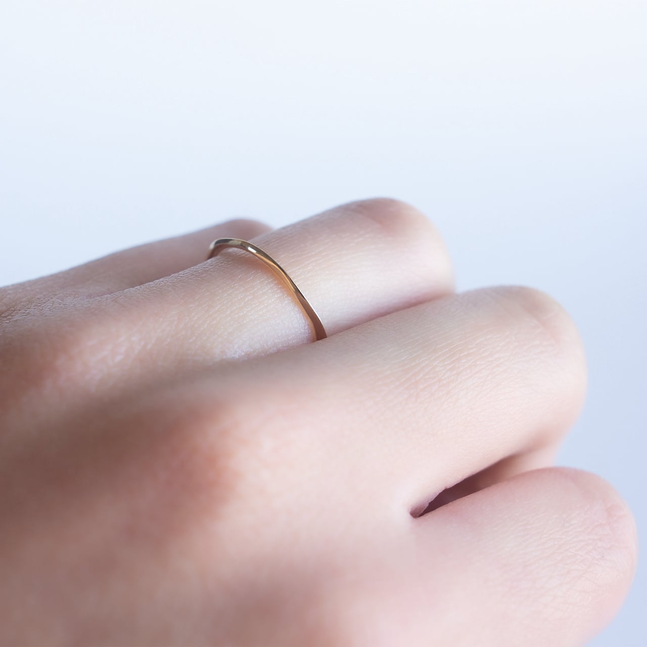 ディスクリング K18 | Kumiko Taya jewelry