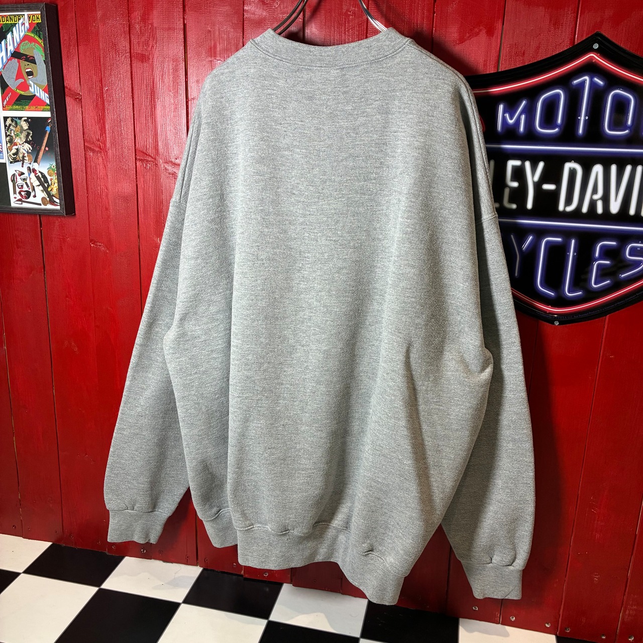 00s USA製 Walt Disney World 2001 記念 キャラクタープリント スウェット