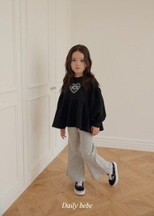 【取寄】Dailybebe ラブリーモーメントT｜秋服｜韓国子供服｜26/AT