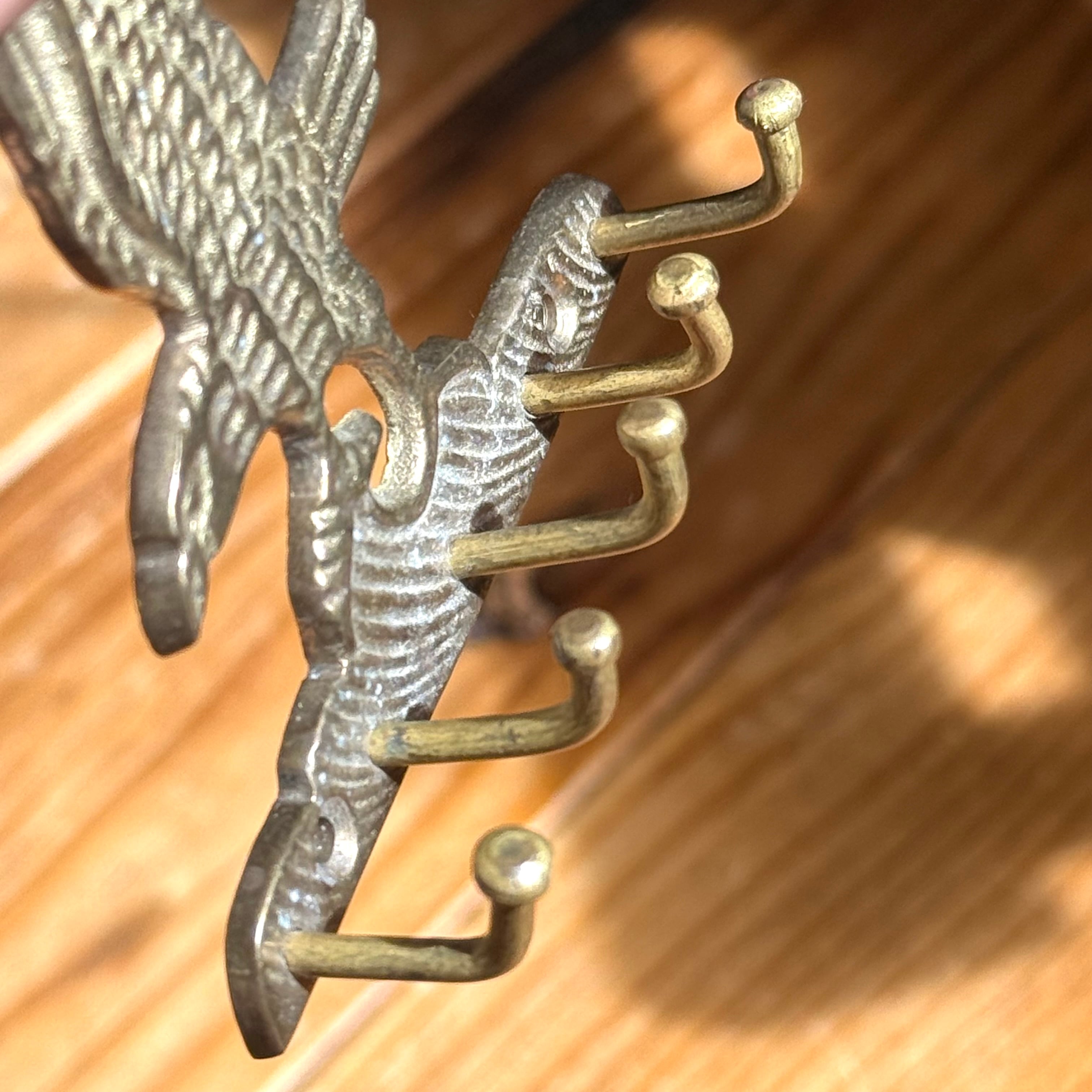 Calee イーグル キーホルダー　ブラス　　完売品 Vintage Brass Eagie Wall Hook Key Holder イーグル ブラス | This N