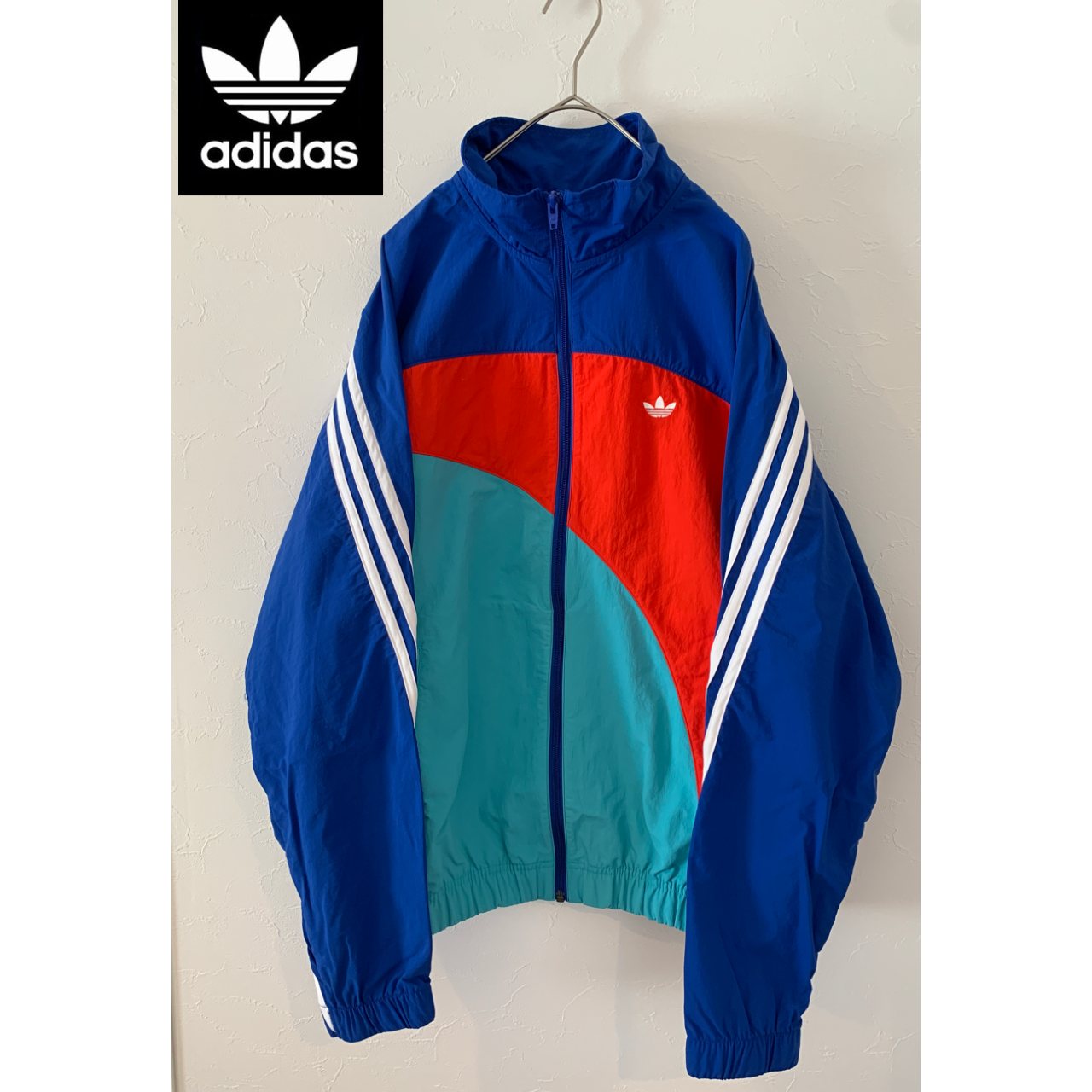 sold【adidas】アディダス/ナイロンジャケット/ウィンド