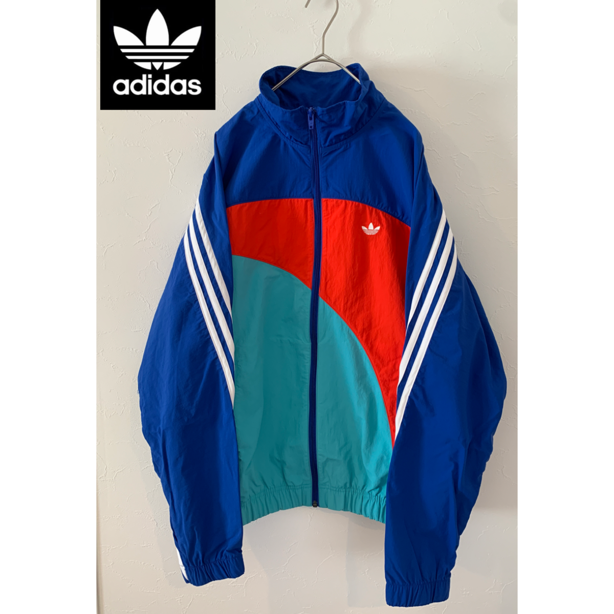 sold【adidas】アディダス/ナイロンジャケット/ウィンドブレーカー