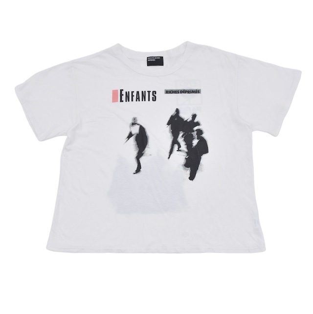 【Enfants Riches Déprimés】Kids Walking T-Shirt(IVORY/BLACK)