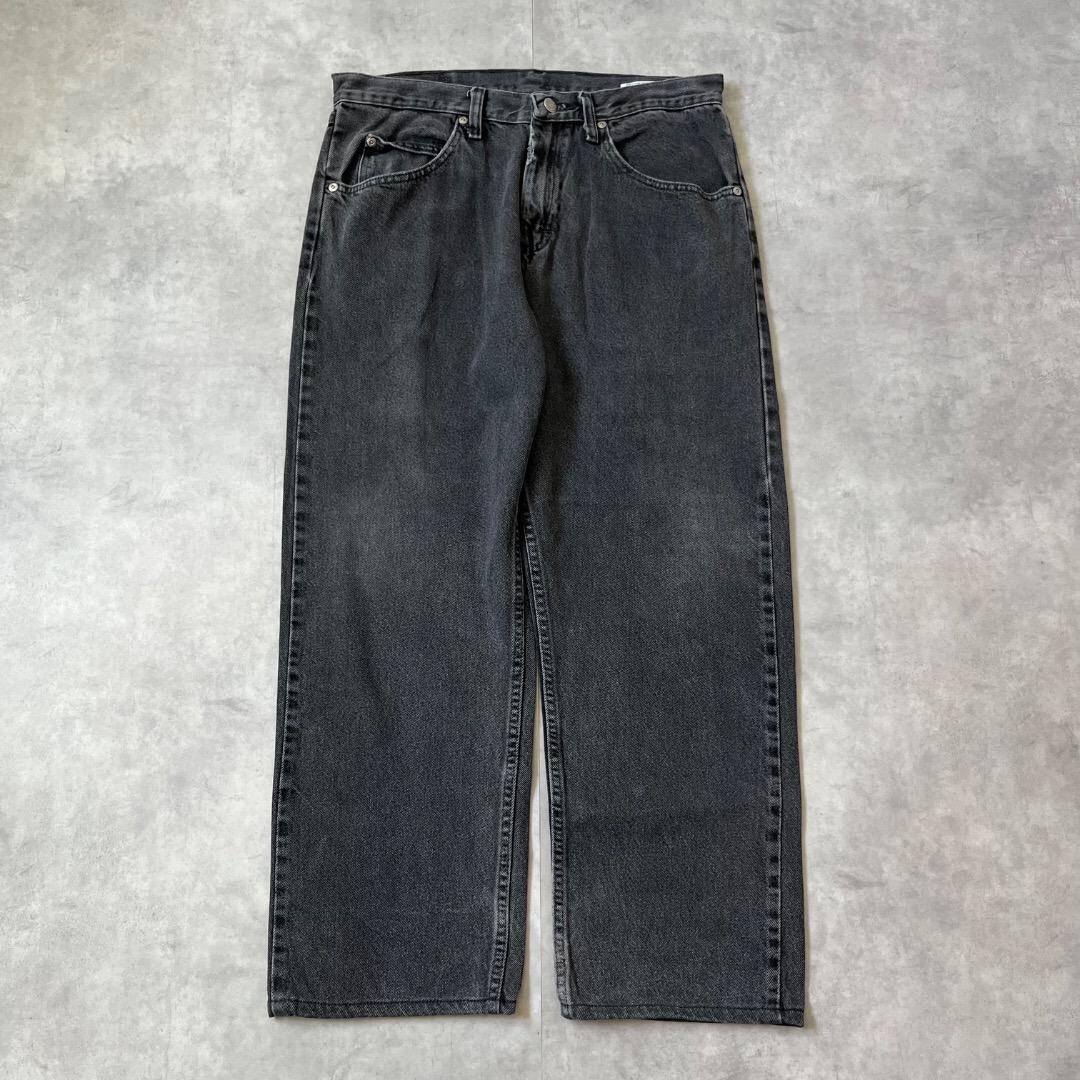 Wrangler ラングラー W33 ブラック デニム ボトム 黒 16358