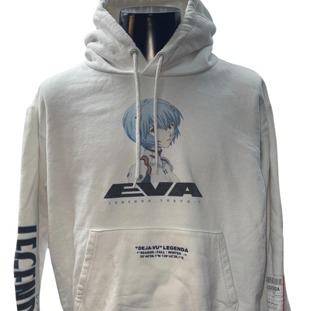 【EVANGELION × LEGENDA】エヴァンゲリオン× レジェンダ 綾波レイ パーカー