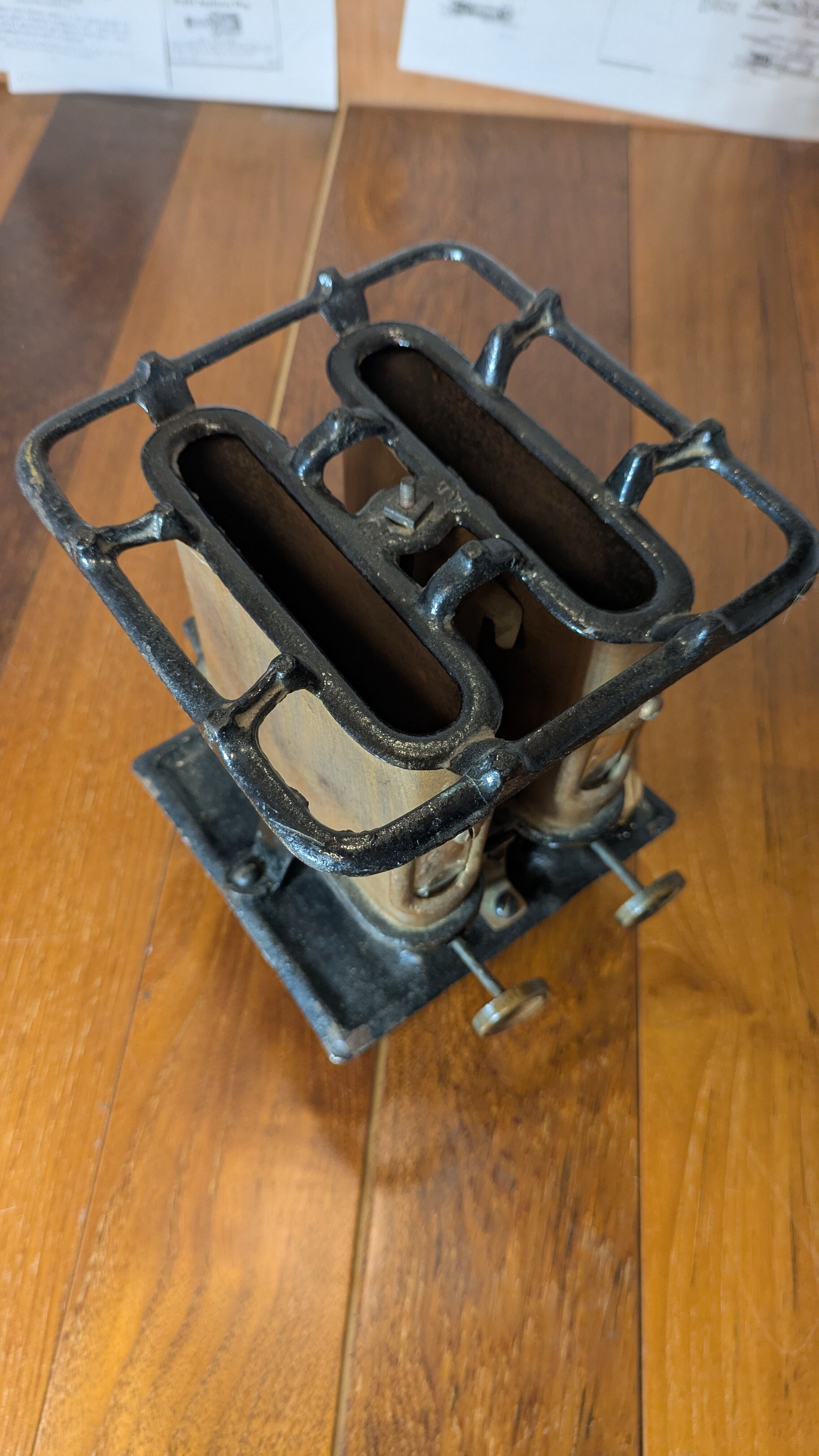 Vintage IronStove mini Stove USA VintageCamping Antique ビンテージ