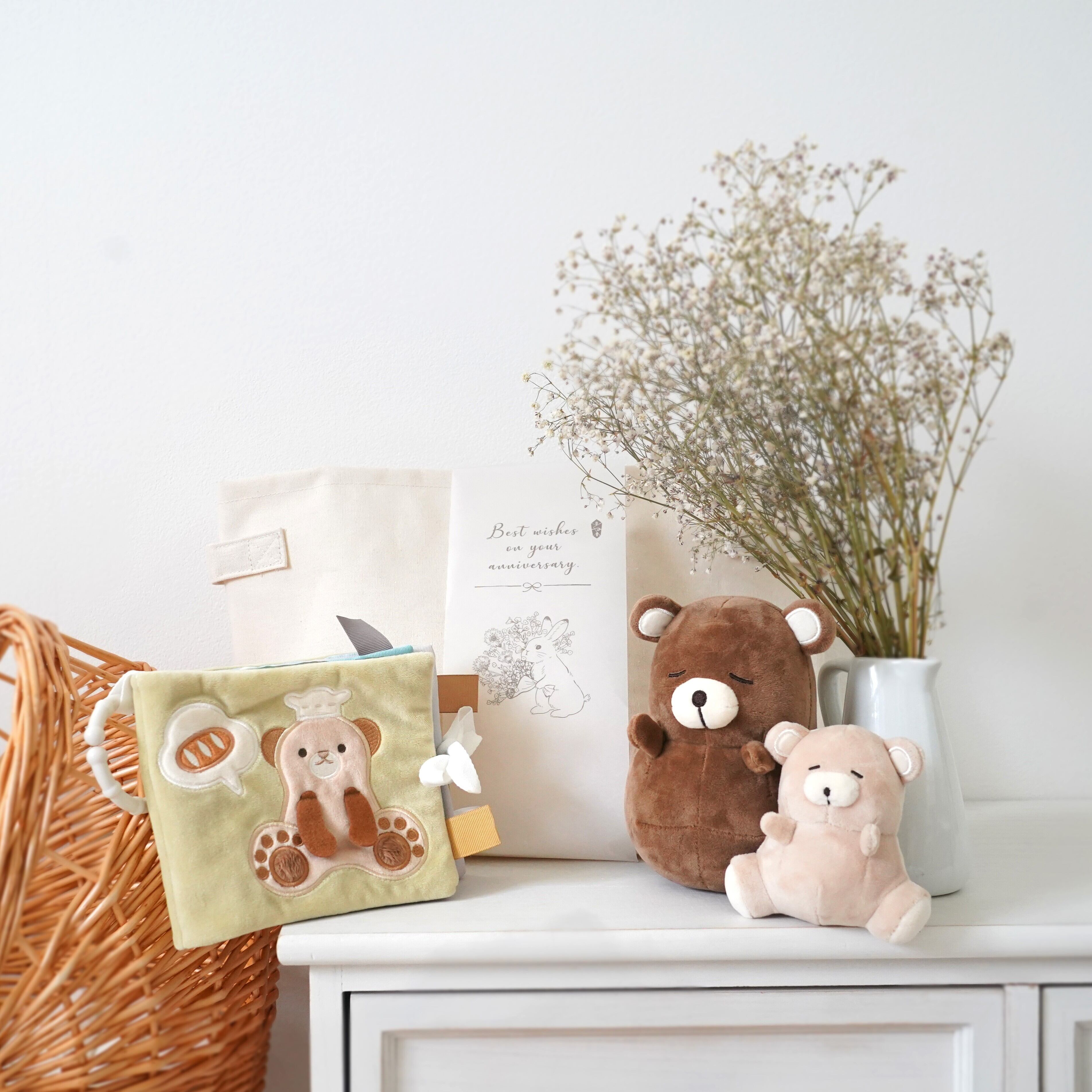 こぐまくんとはじめてのおもちゃセット[amanoppo]出産祝い | amanoppo