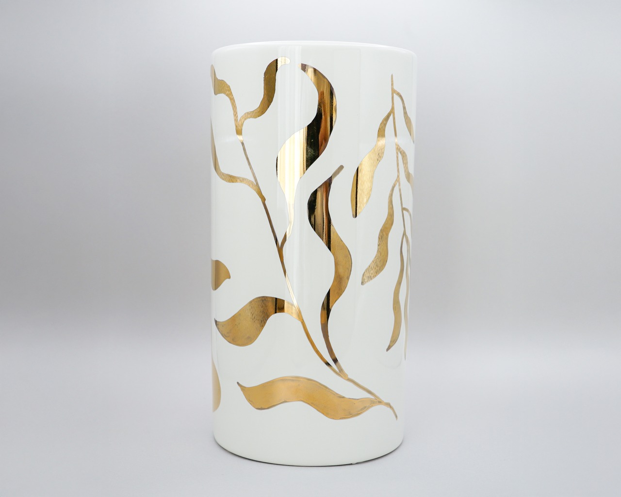 KINSAI VASE / 金彩絵付フラワーベース (一点物) - 2