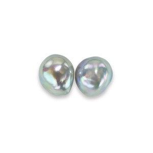 選べるパール  あこや真珠 toroteri pearl pierce M size 9-10mm 根付タイプ　イアリング可能