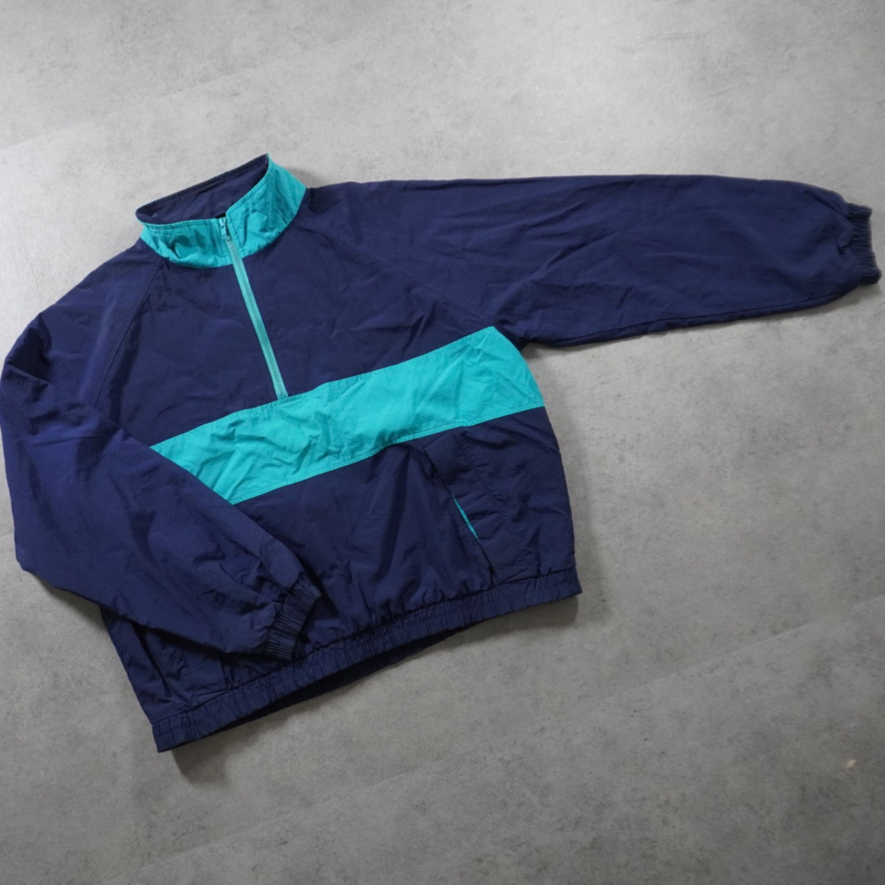 90s LANDS'END Nylon Anorak Jacket XL 古着 - 9