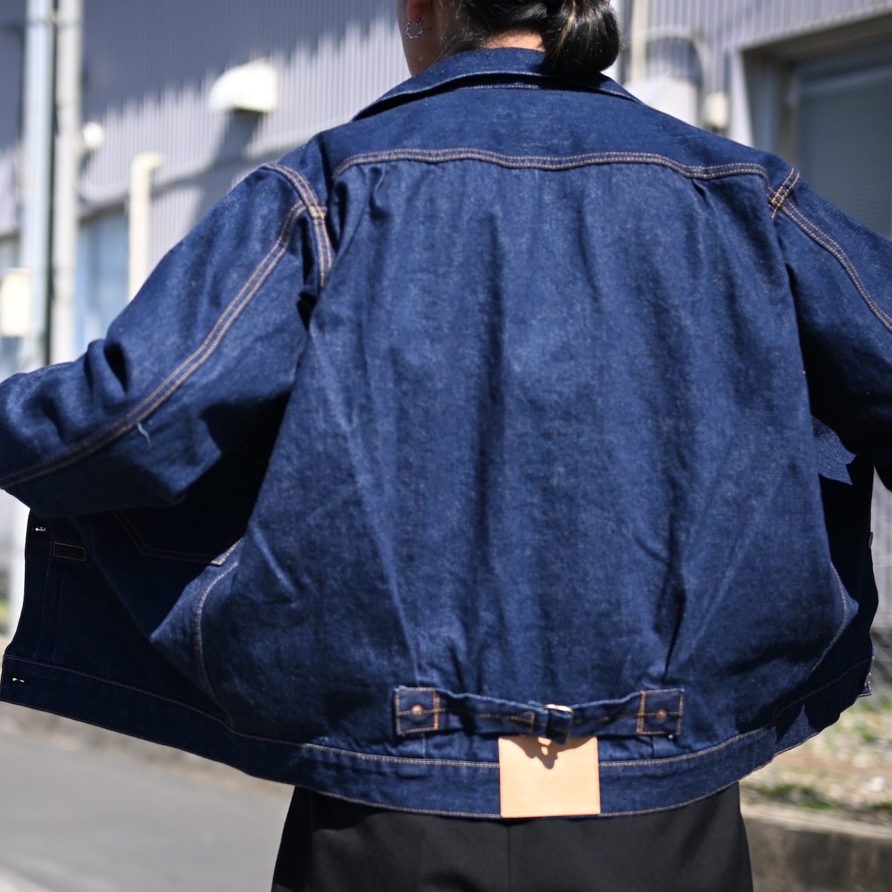 AUBERGE(オーベルジュ)BIOファースト型デニムジャケット