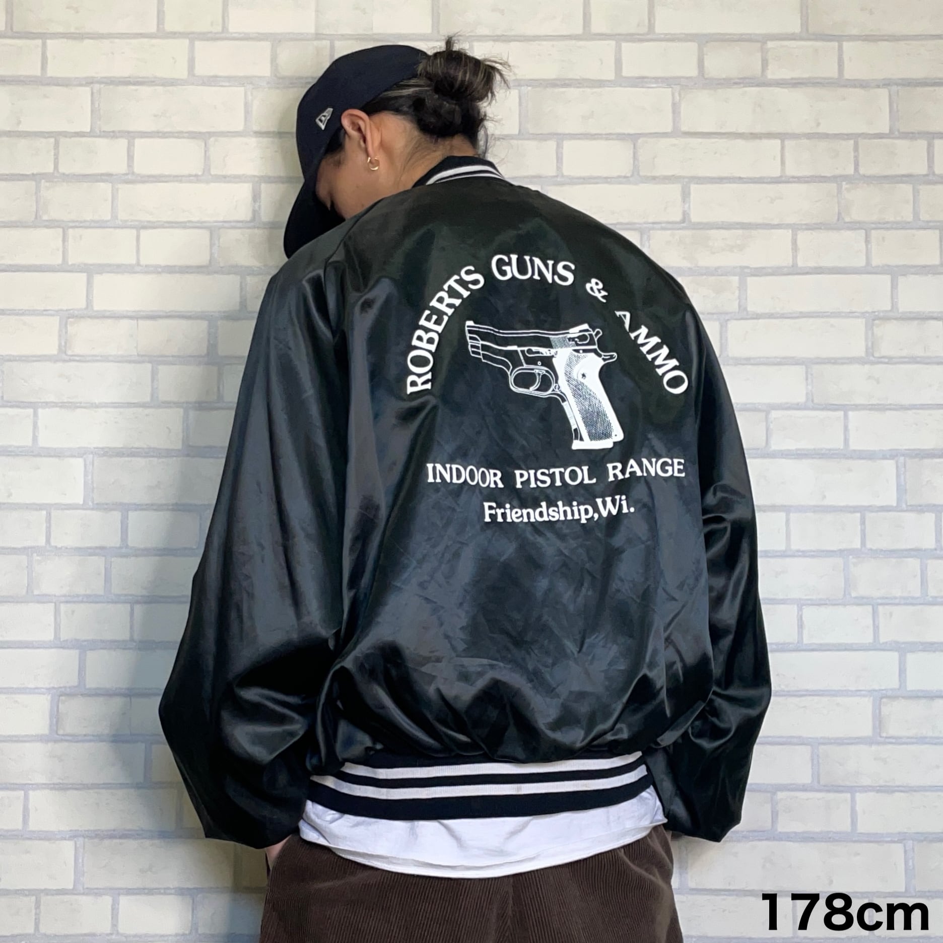 Made in USA 】West ark ナイロンスタジャン 4XL（XL相当）バック 