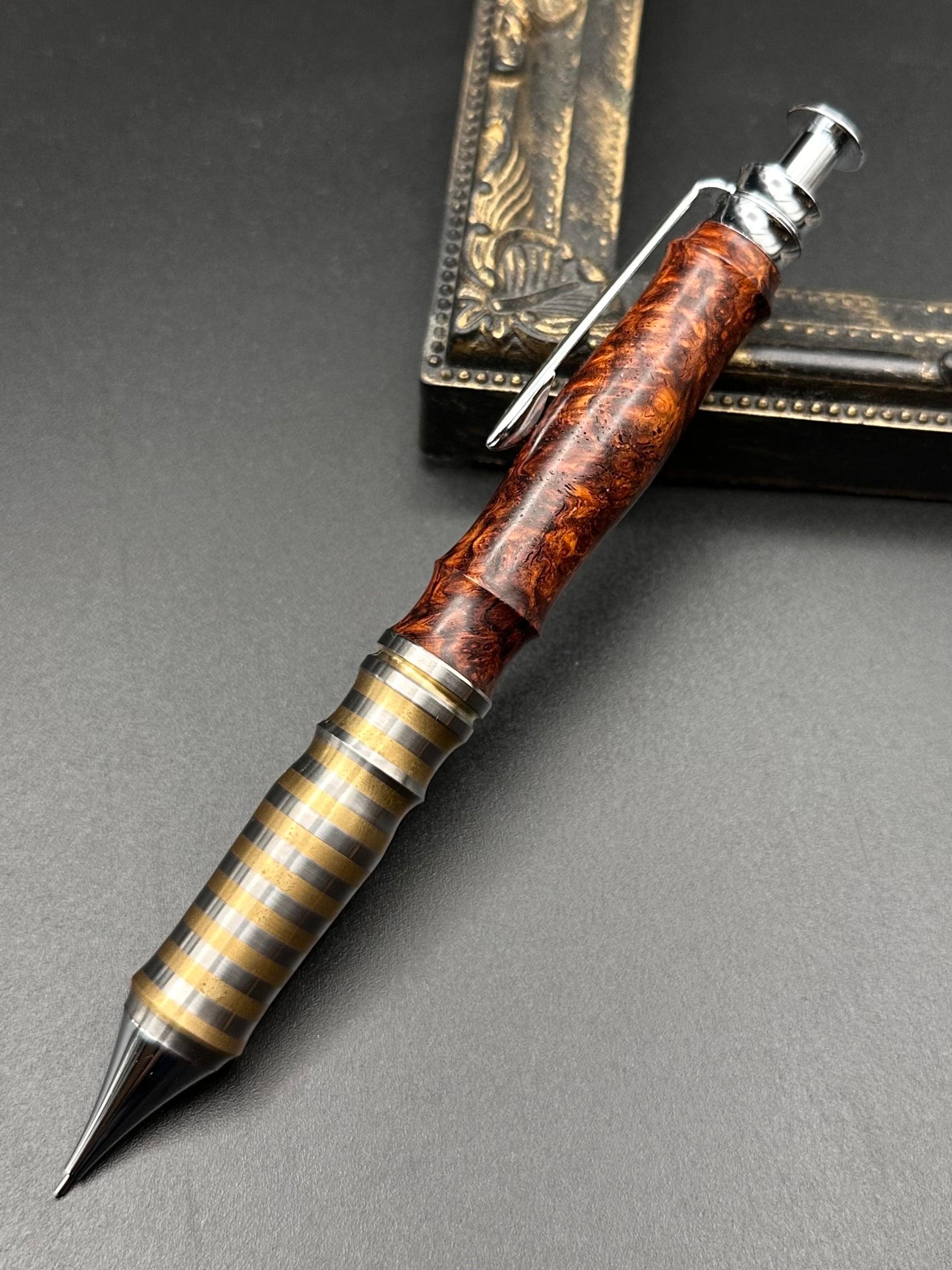 Flamberg　ローズウッドバール　サンピューラ　メタルラミネートグリップ ローズウッドバール※おまけ付き/サンピューラ(メタルラミネート