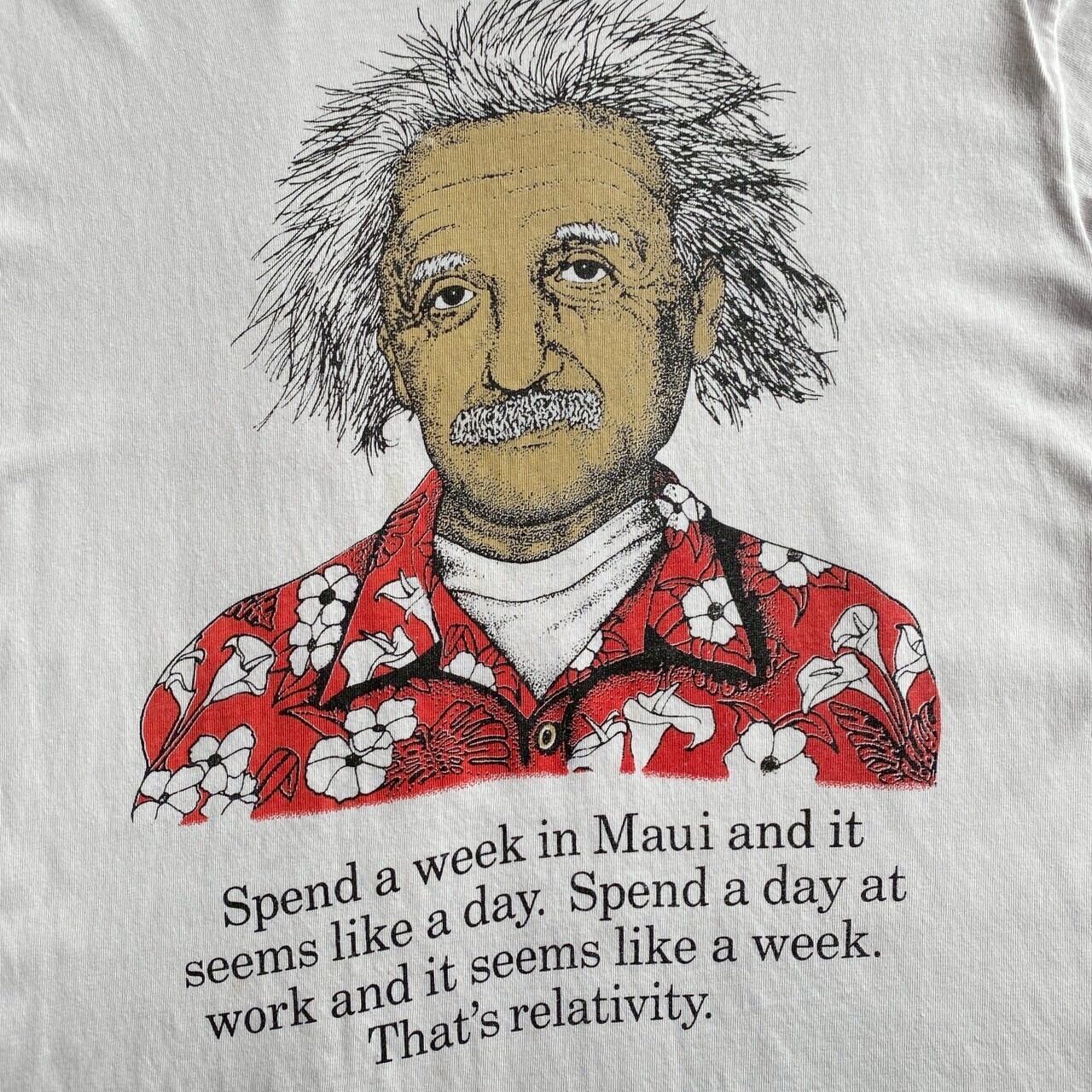 90's USA製 アルベルト・アインシュタイン Tシャツ | 古着屋NEVERMIND