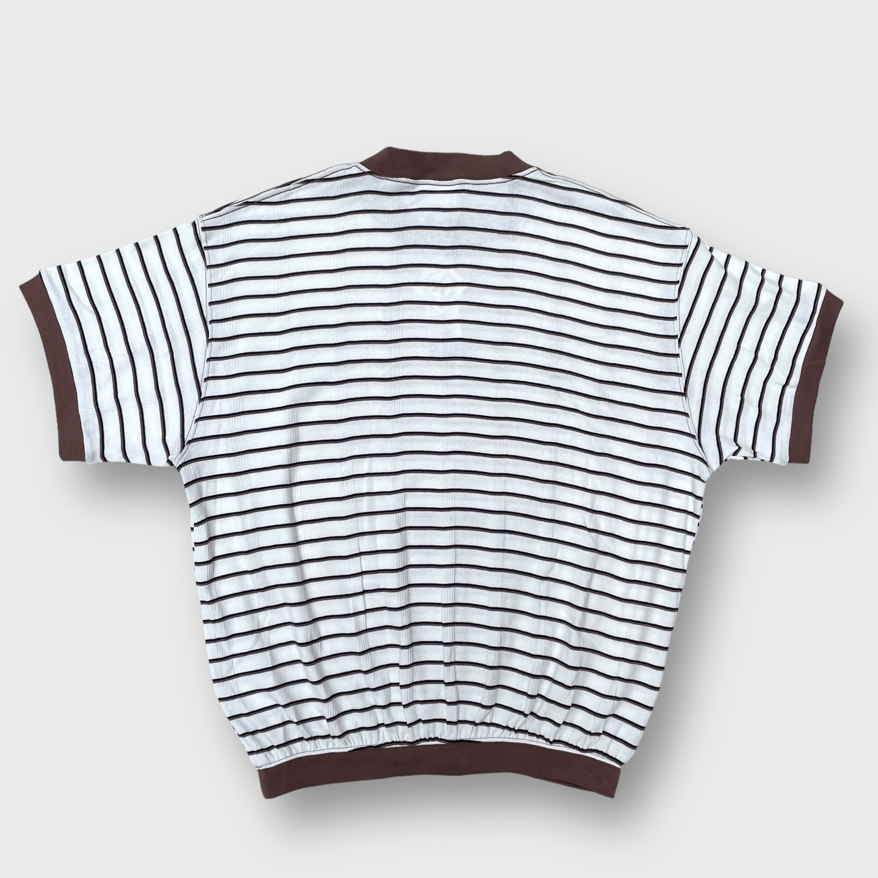 Miller × Relaxfit Panel Rib Border tshirt (チョコモナカジャンボ