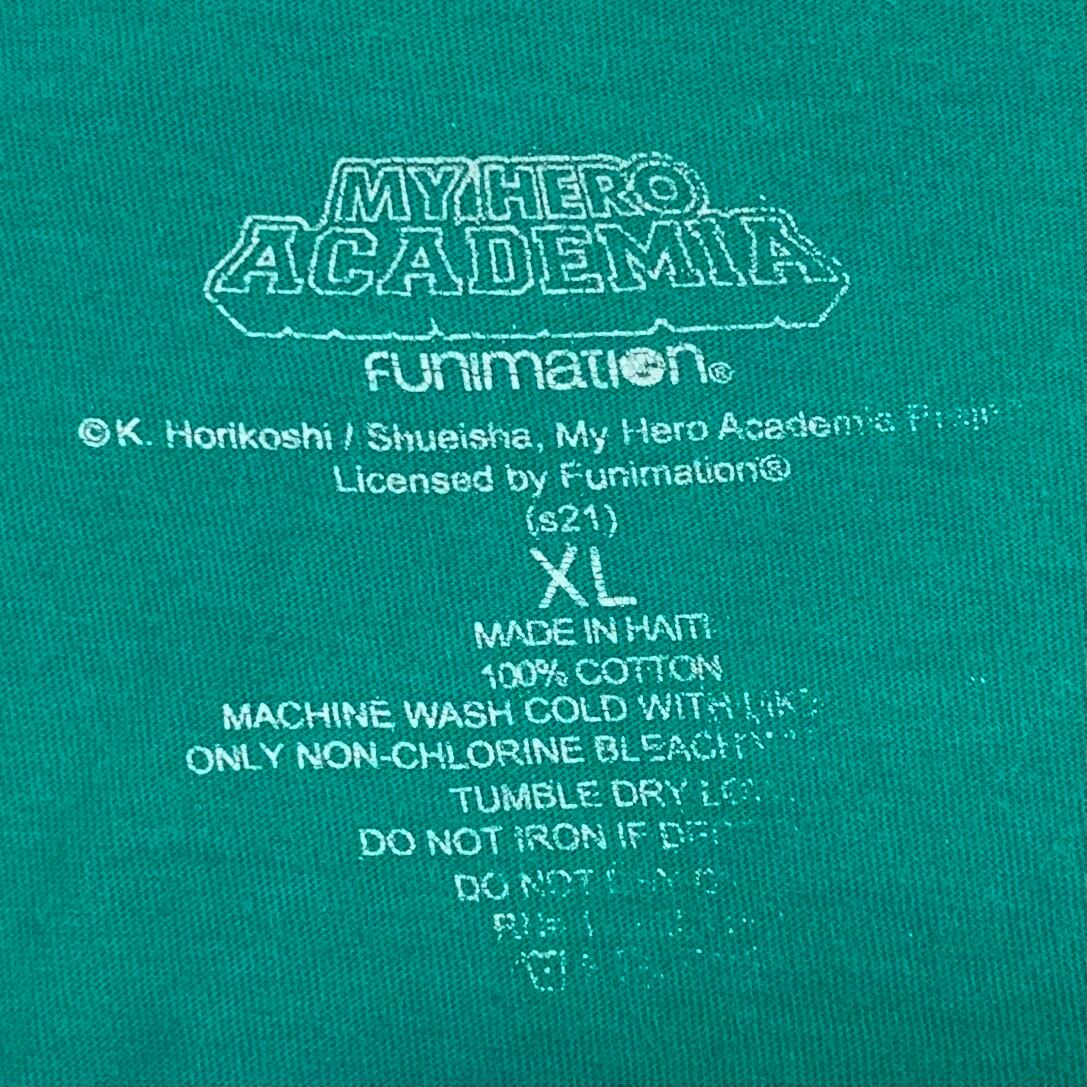9300 僕のヒーローアカデミア ヒロアカ デク 半袖 Tシャツ XL | San
