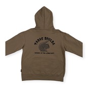 TARAS BOULBA タラスブルバ バックプリント 裏起毛 スウェット パーカー サイズ M /ベージュ