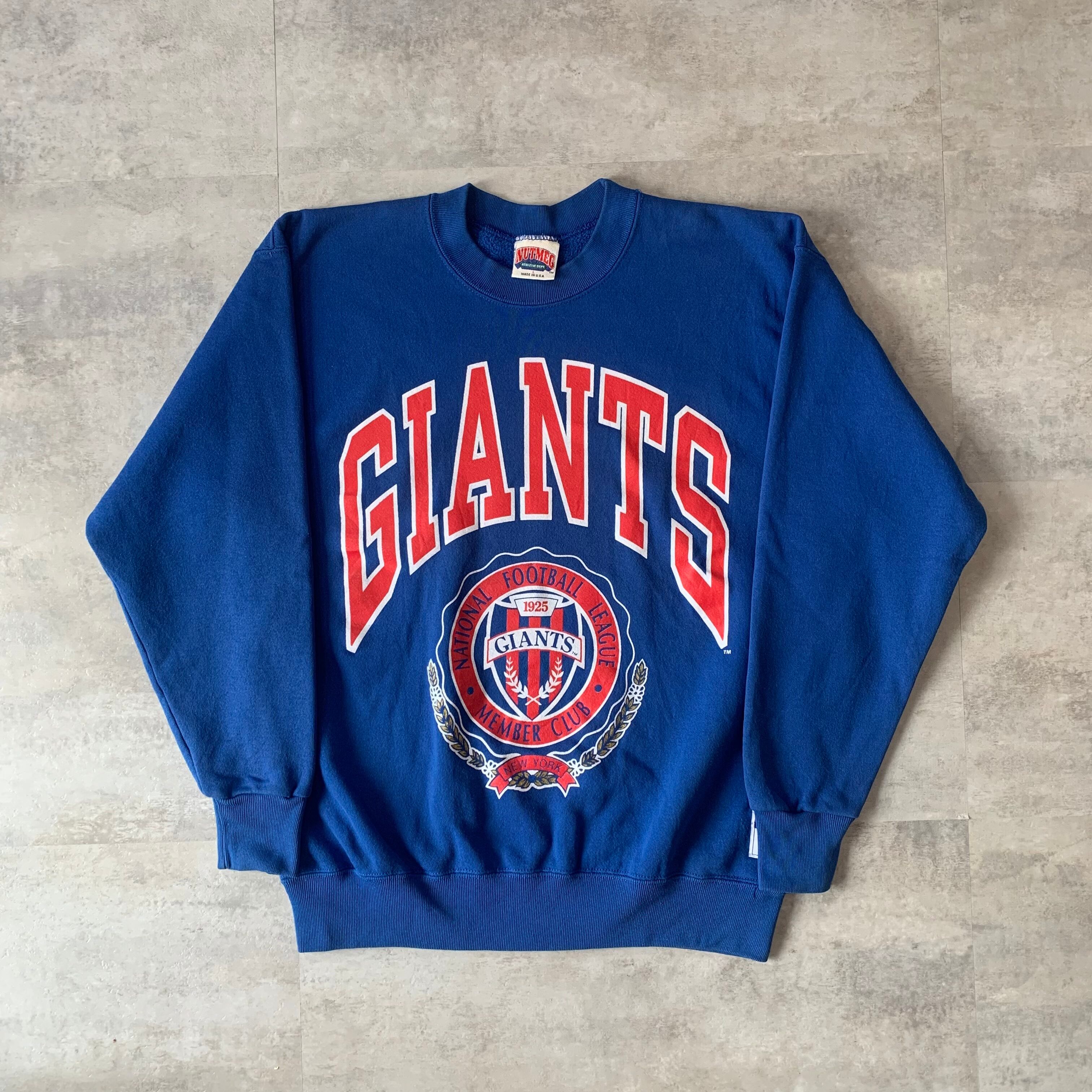 NFL スウェット ビッグロゴプリント ジャイアンツ