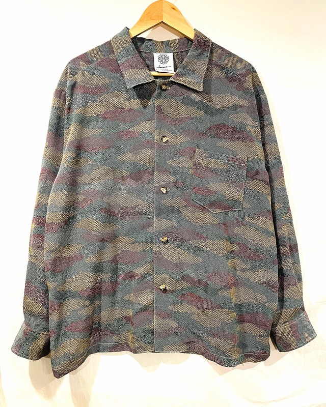 Michinaga Monyo - Modern Shirt / 道長文様 和柄シャツ