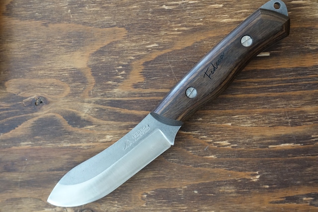 【FEDECA】ブッシュクラフトナイフ プレーンブラウン