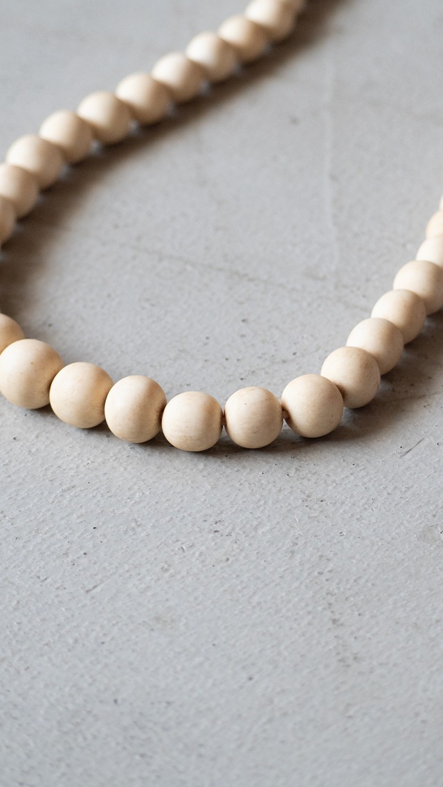 unknown used Wooden necklace