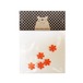 ちいさなお花のワッペン(オレンジ)