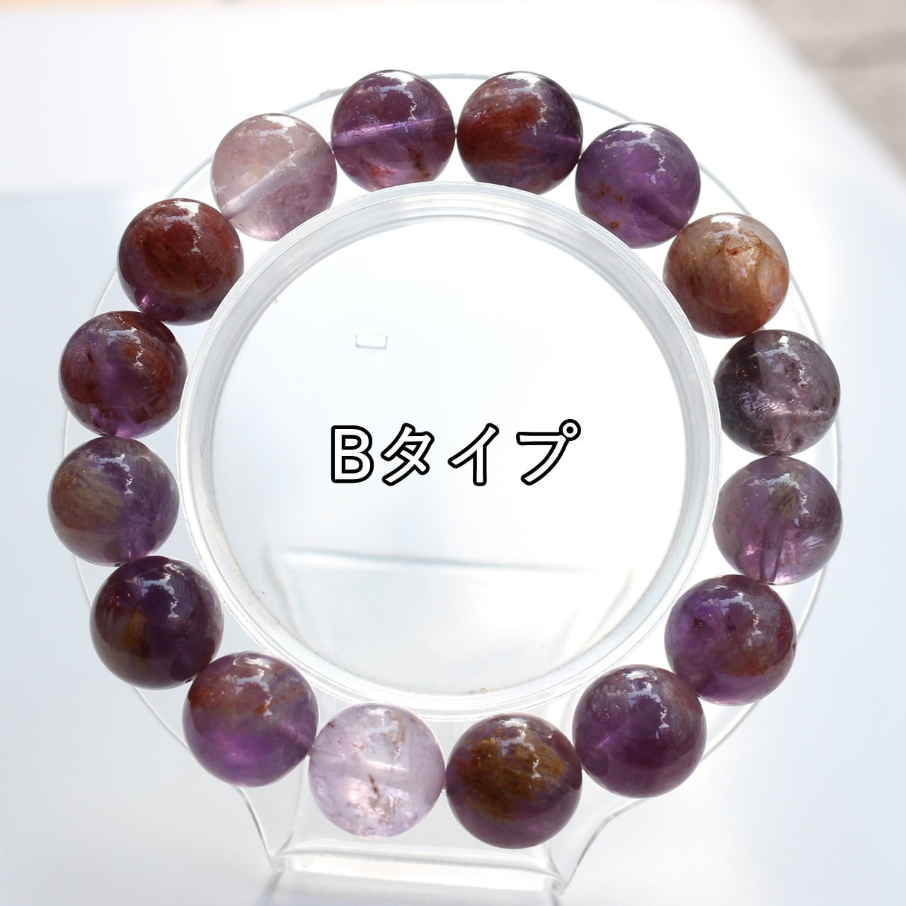 アメジストガーデンクォーツ 12mm ブレスレット・画像10