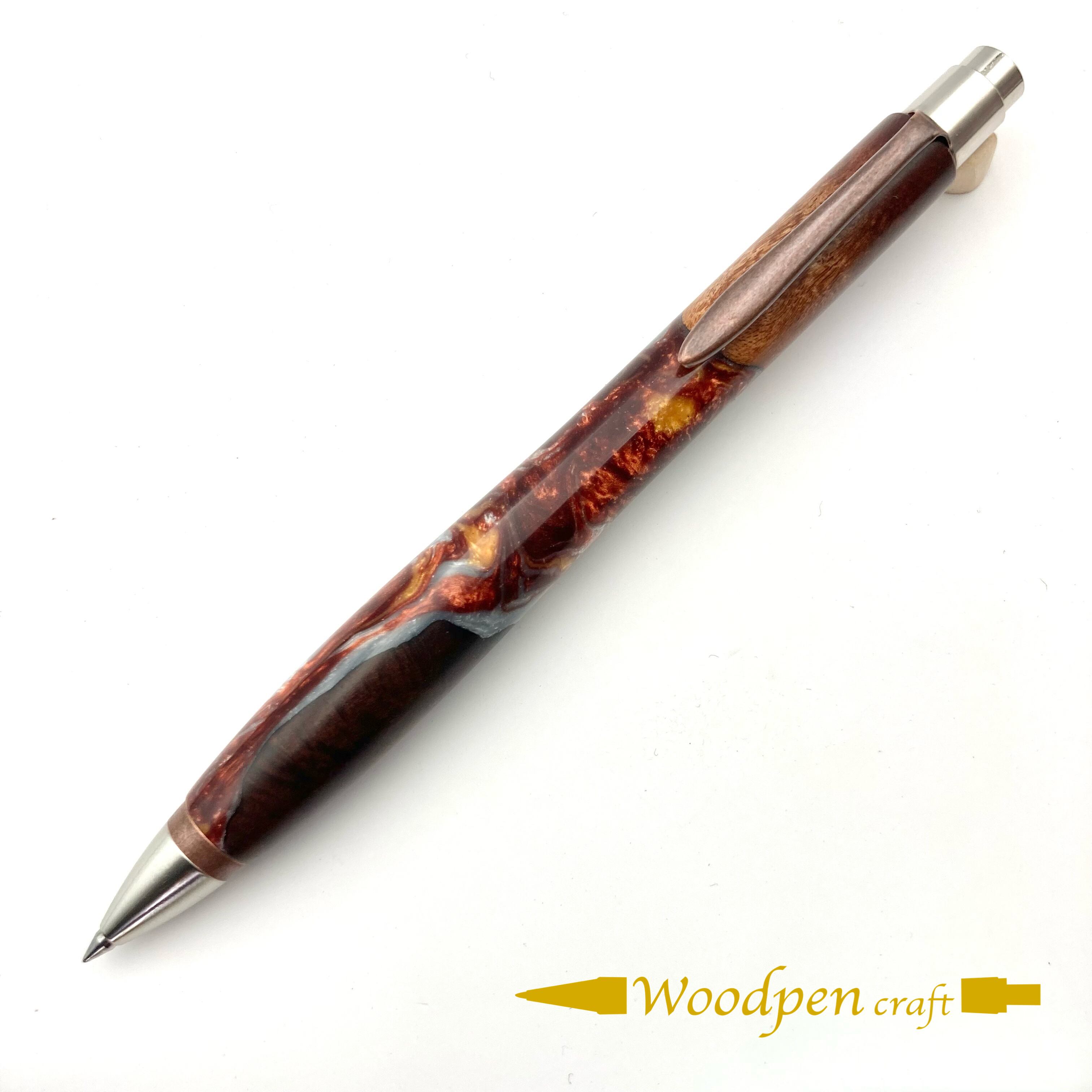 ハーモニックウッド ブラウン-3025】ボールペン | 匠衆・朱椿粋
